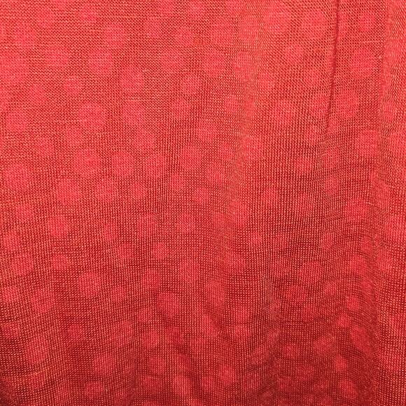 NWT Rampage Red/Orange Polka Dot Cutout Halter Top Large 0110 - Picture 4 of 10